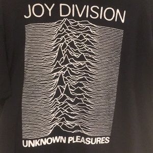 Joy Division ‘Unknown Pleasures’ T-Shirt Sz.L